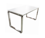 Structură metalică INOX pentru birou MD - 14D - 1380X670X720 mm