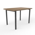 picioare metalice masă U,structură metalică 40x40x2 mm,picioare metalice reglabile,picioare metalice finisate electrostatic,mese de dining,birouri,conferință,lucru,dopuri reglabile din PVC
