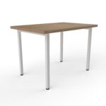 picioare metalice masă U,structură metalică 40x40x2 mm,picioare metalice reglabile,picioare metalice finisate electrostatic,mese de dining,birouri,conferință,lucru,dopuri reglabile din PVC